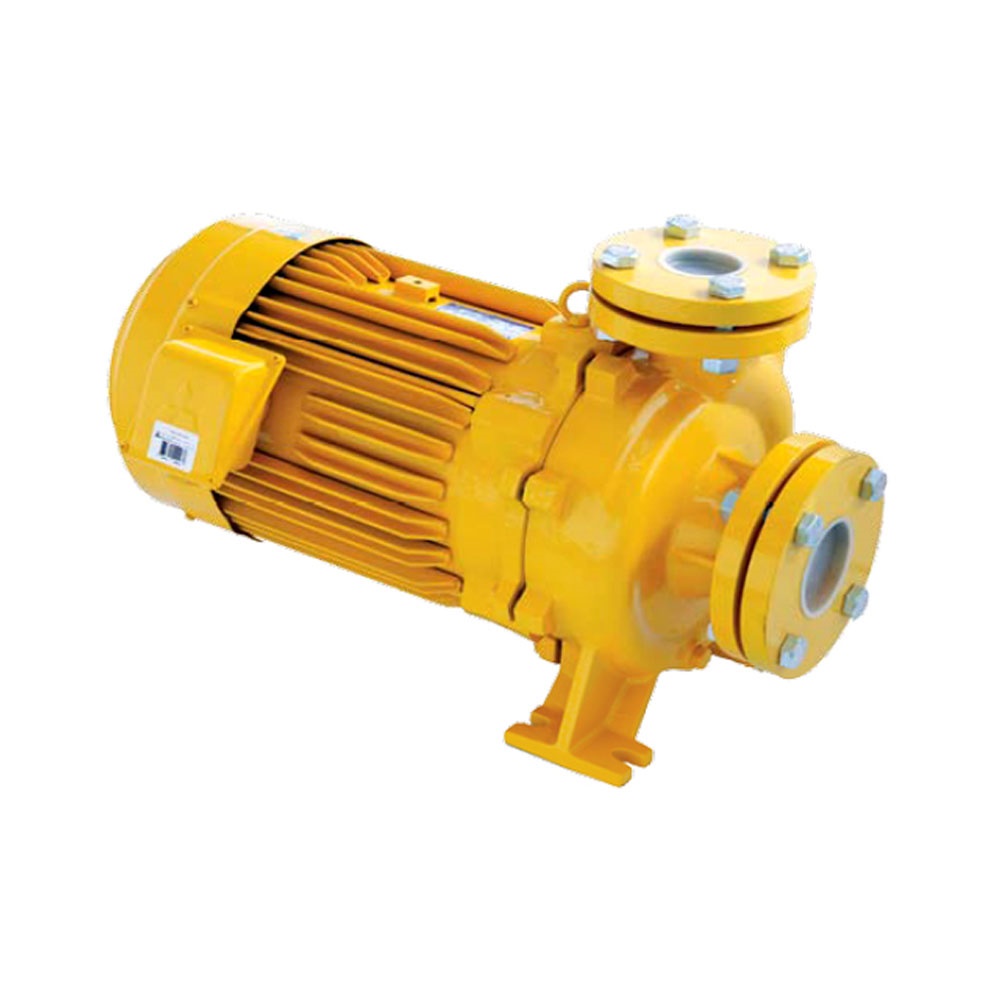 WCM-2205FT ปั๊มน้ำหอยโข่งหน้าแปลนชนิดแรงดันสูงปานกลาง 3แรงม้า ท่อ 2"x2" ระบบไฟ 3เฟส 3สาย 220/380โวลท์