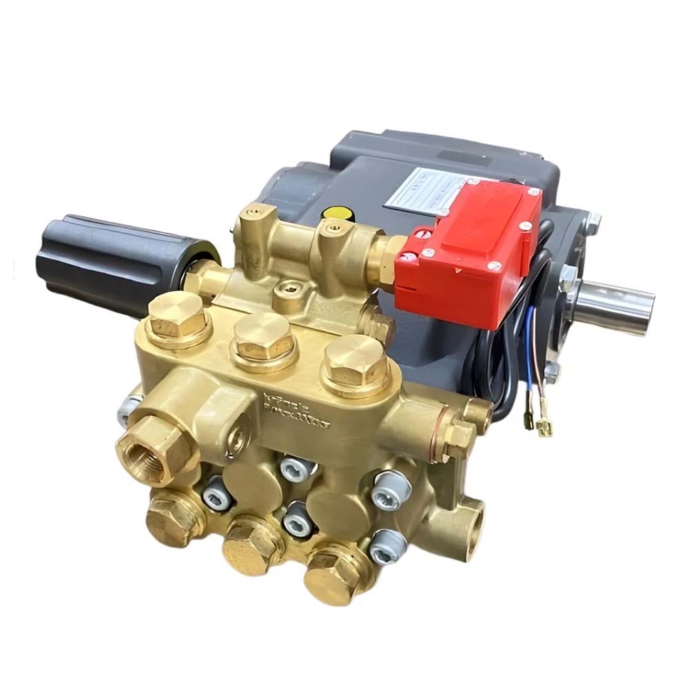 474600 ปั๊มเปลือยพร้อมหัวเกียร์ปั๊ม(ไม่มีมอเตอร์) In-Line Drive for RP-800 มีวาล์วปรับแรงดันและระบบ Total Stop 13ลิตร/นาที ที่ 1,400 รอบ/นาที สูงสุด 200 บาร์ Nozzle size 04