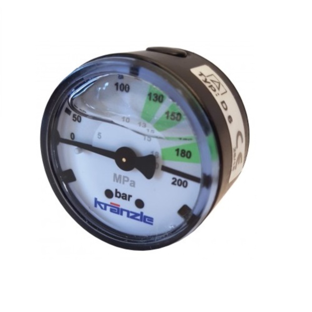 496023 Pressure Gauge KRANZLE 0-200Bar 40mm 1/8" Male