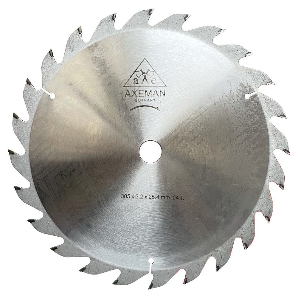 W-12x24 ใบเลื่อยวงเดือนคาร์ไบต์ ขนาด 12"x1"x3.2mm 24T