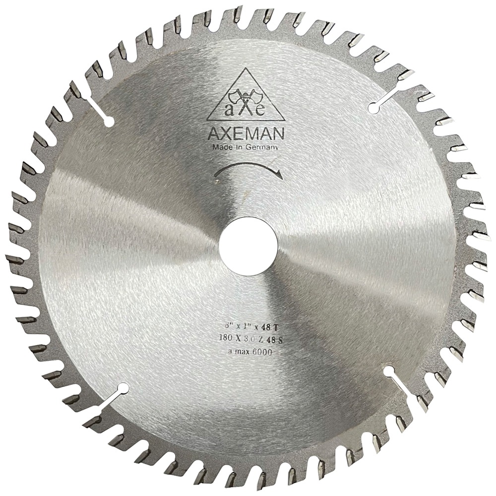 W-8x48 ใบเลื่อยวงเดือนคาร์ไบต์ ขนาด 8"x1"x3.0mm 48T