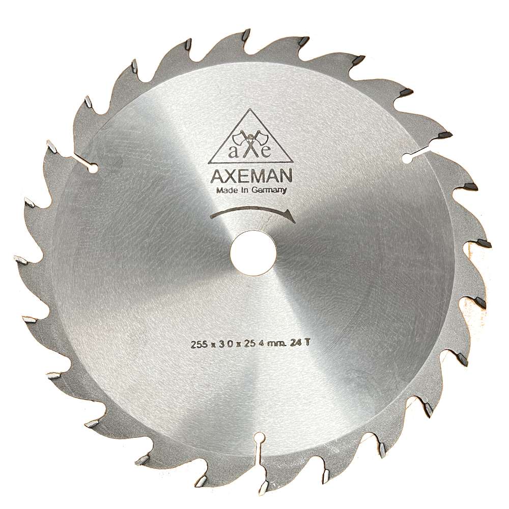 W-9x24 ใบเลื่อยวงเดือนคาร์ไบต์ ขนาด 9"x1"x2.8mm 24T