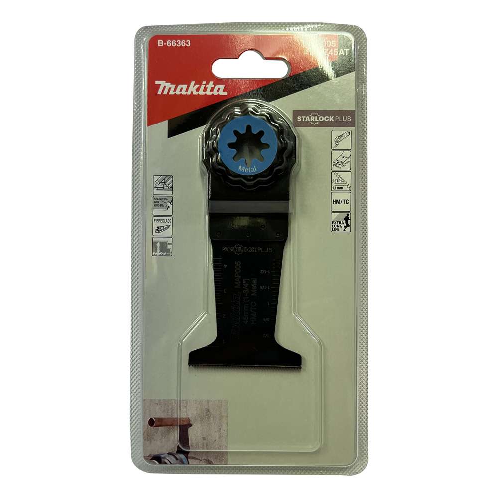 B-66363 Starlock Plus TC Bar Plunge Cut Blade 45x50mm MAP005 (TC/HM,Metal)