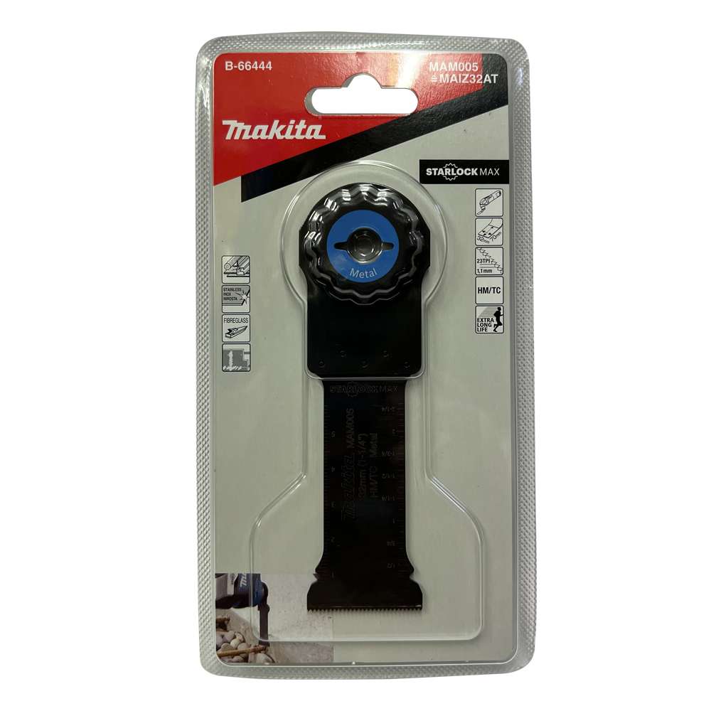 B-66444 Starlock Max TC Bar Plunge Cut Saw Blade 32x70mm MAM005 (TC/HM,Metal)