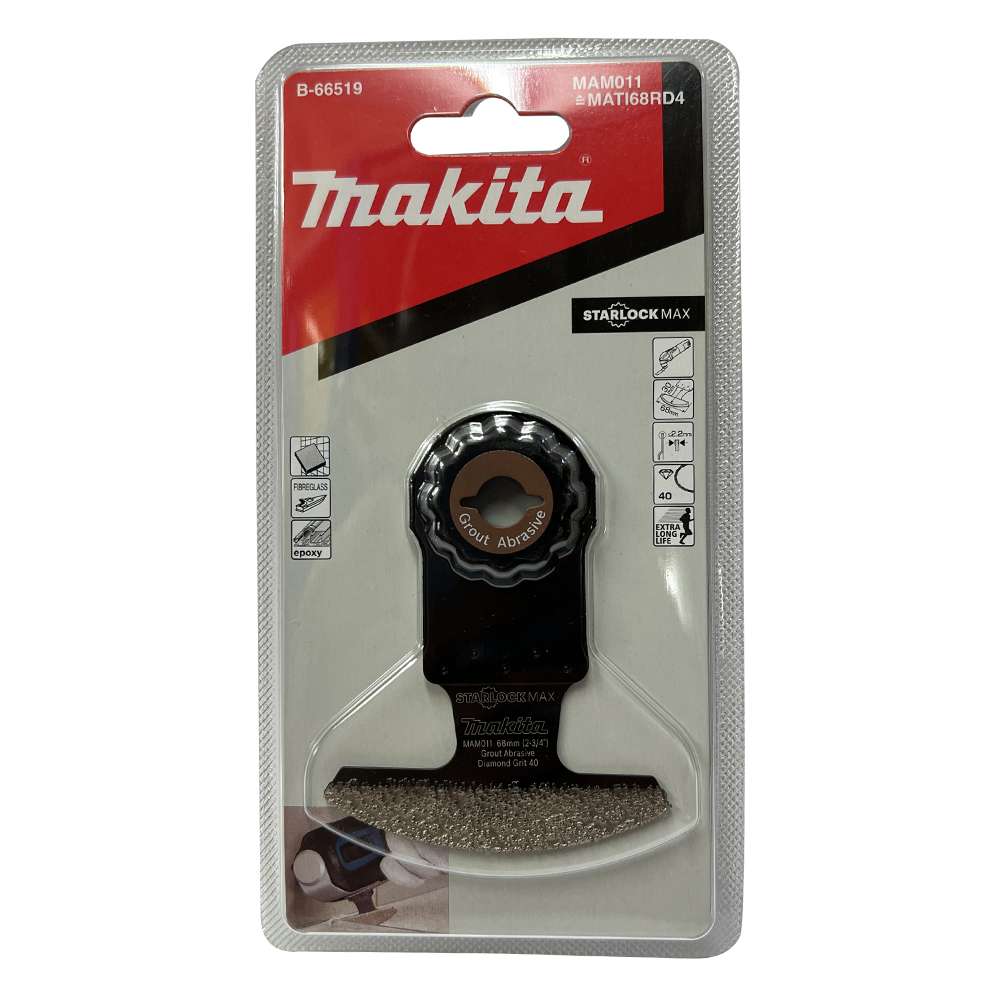 B-66519 Starlock Max Diamond Segment Sawblade 68mm MAM011 (Diamond grit #40)