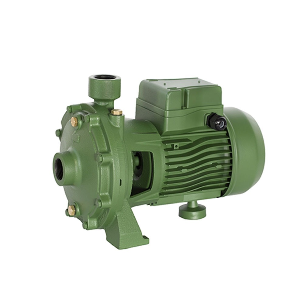 BK400 T ปั๊มน้ำหอยโข่งใบพัดคู่ ใบพัดทองเหลือง 4แรงม้า ท่อ 2"x1.1/4" ปริมาณน้ำ 40-220ลิตร/ นาที 380โวลท์