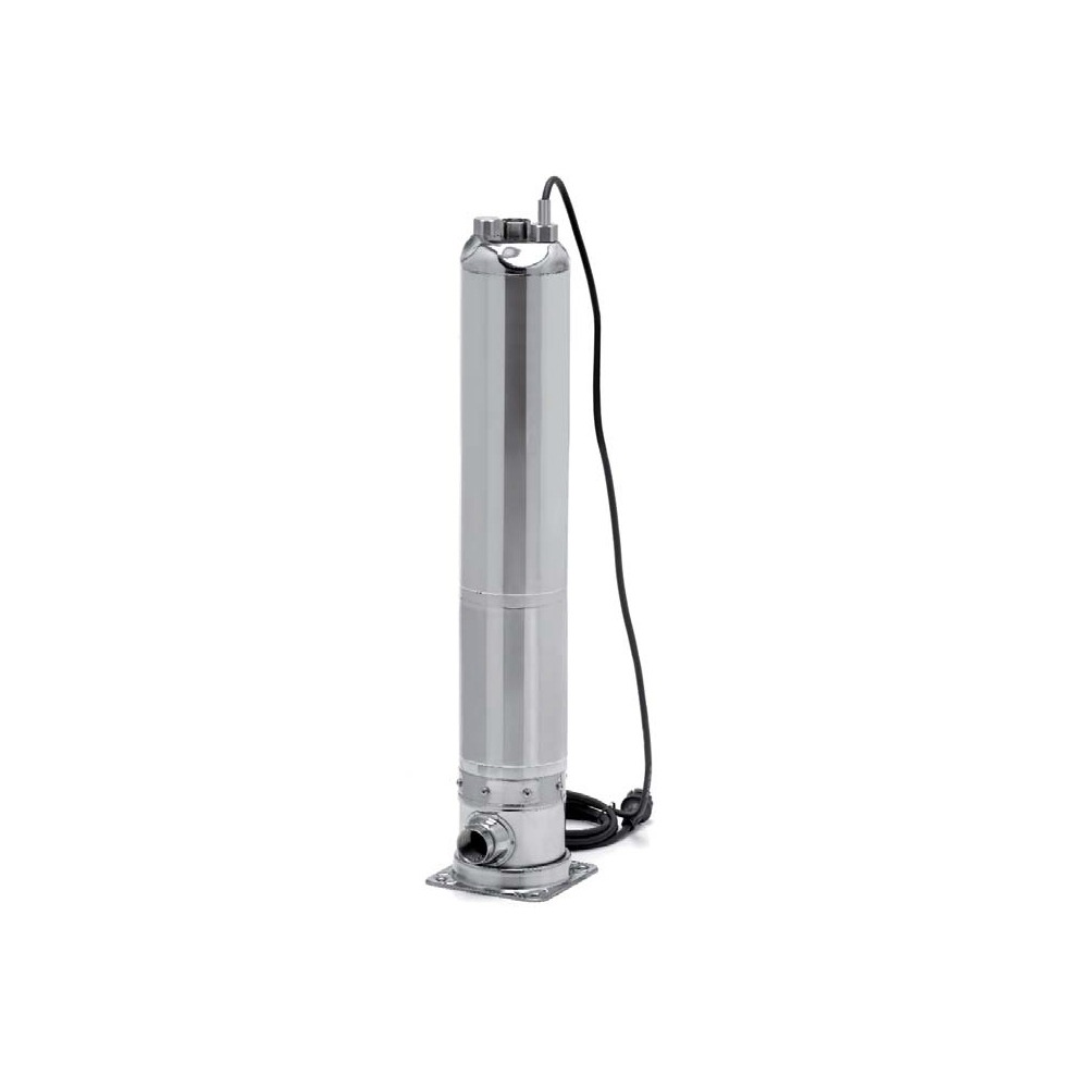 VERTI159 M ปั๊มน้ำหลายใบพัดแบบแท่งหน้าแปลน ใบพัดพลาสติก 1.5แรงม้า ท่อ 1-1/4"x1-1/4" ปริมาณน้ำ 20-200ลิตร/ นาที 220โวลท์