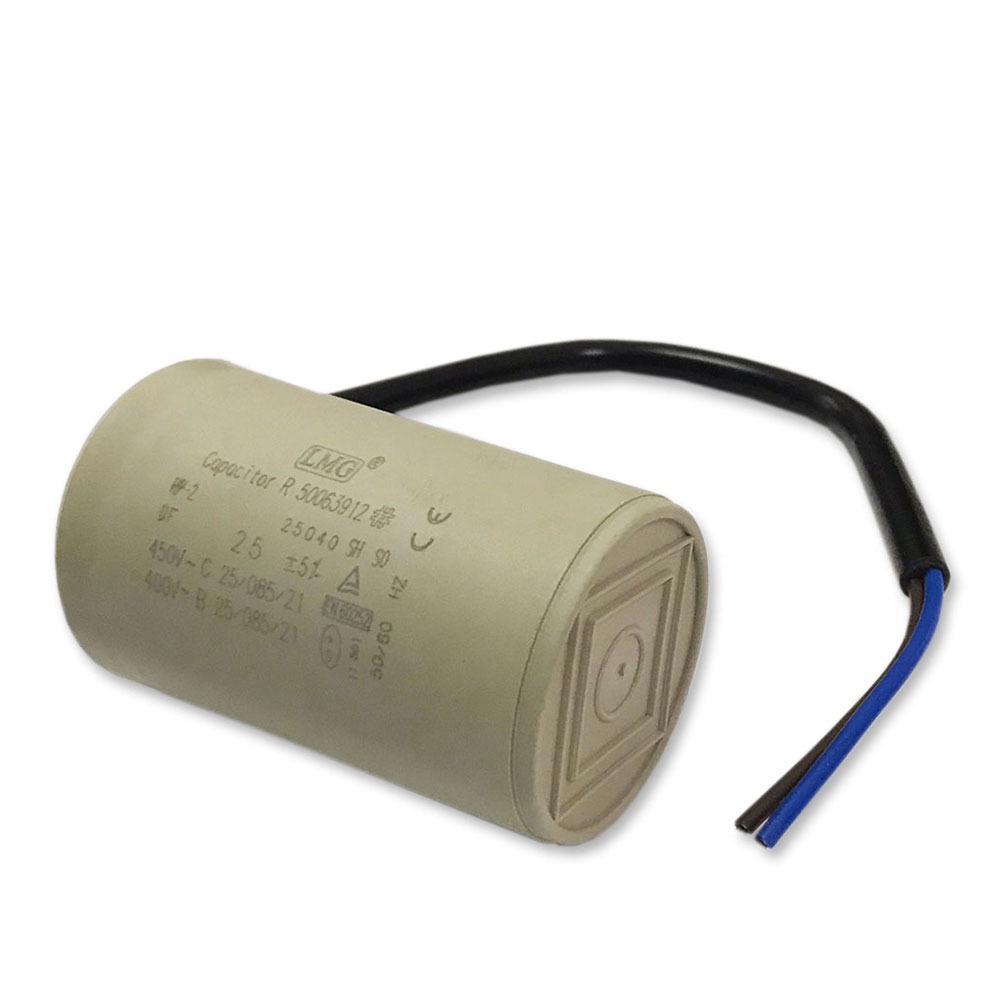 430000009 Capacitor SEALAND RIF04 25UF 450V K100 (กลมเสียบ)