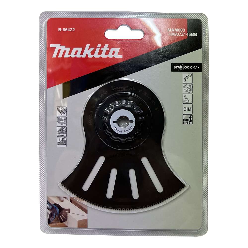 B-66422 Starlock Max Segment Saw Blade 100mm MAM003 (BiM,Wood&Metal)