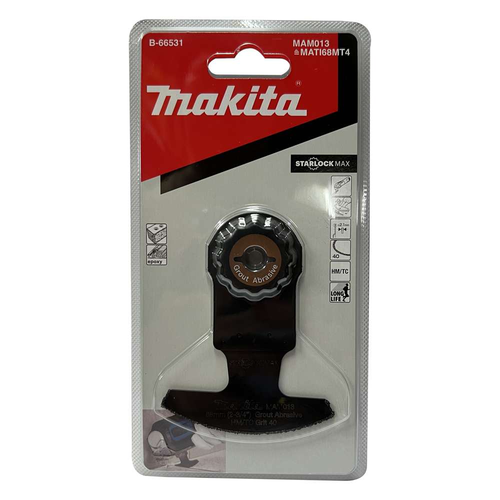 B-66531 Starlock Max TC Segment Saw Blade 68mm MAM013 (TC/HM grit #40)