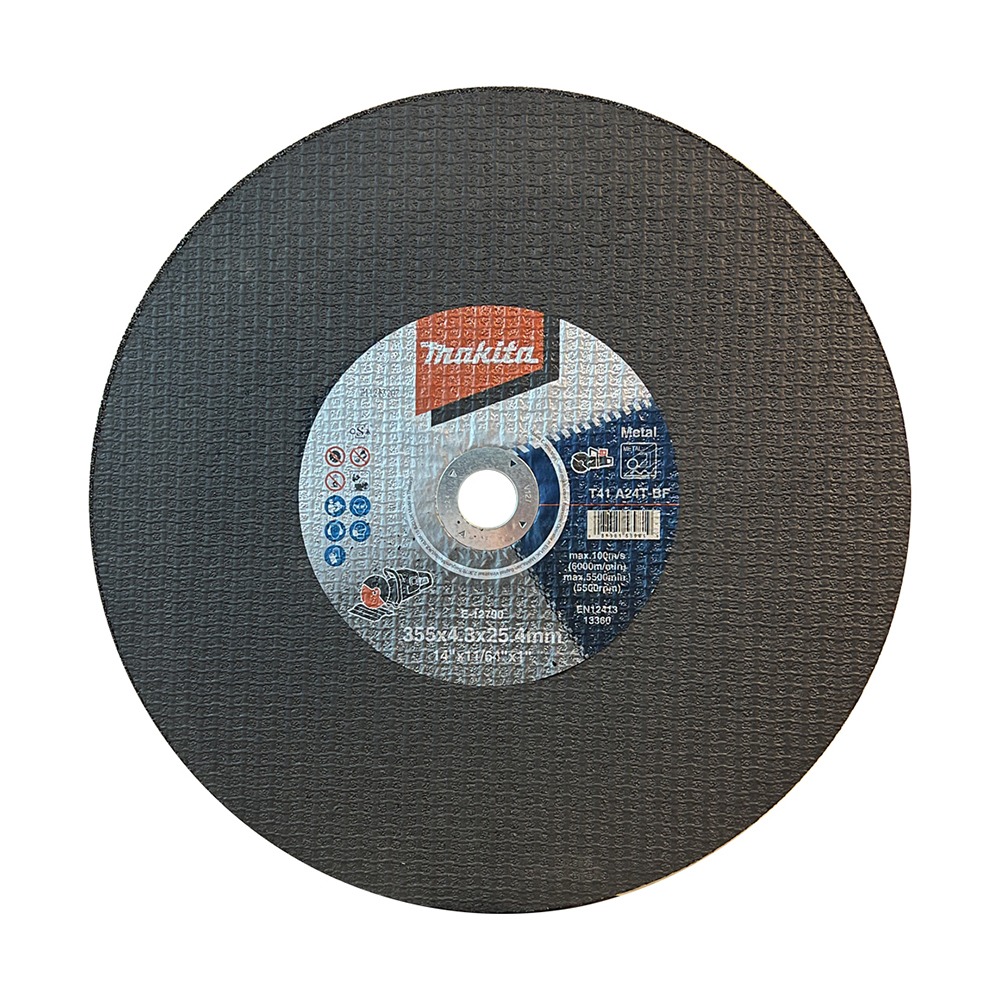 Alternative view of E-12790-5 Cut-off Wheel 355x4.3x25.4mm (14") A24T Stainess (5Pcs/Set)