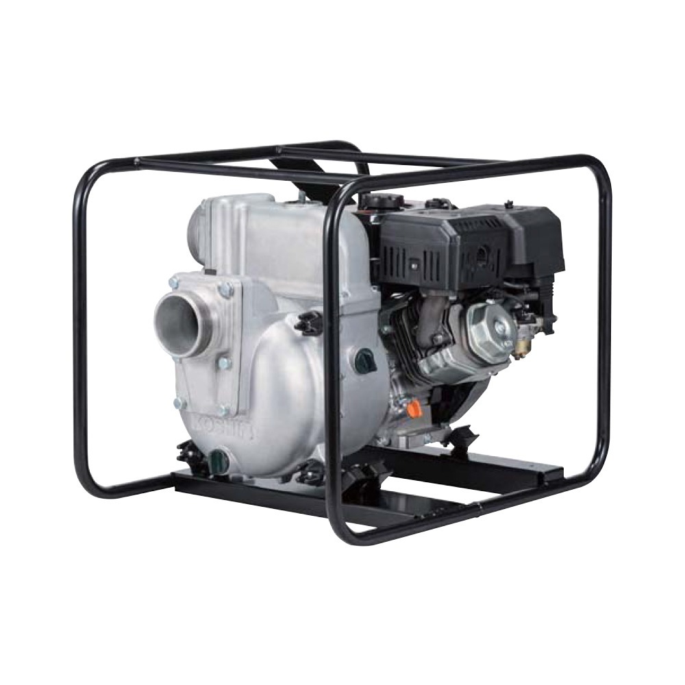 ปั๊มเครื่องยนต์ดูดโคลน KOSHIN KTZ-100X ขนาด 4" 1,680 ลิตร/นาที