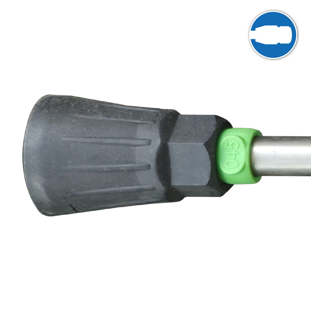 Alternative view of 12393-M20045 Flat Jet lance 500mm เขียว with flat jet nozzle