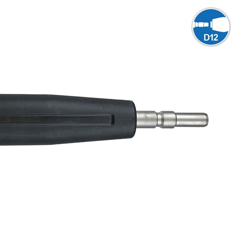 12420-D25055 Flat Jet lance 1,000mm ดำ with nozzle - Image 3