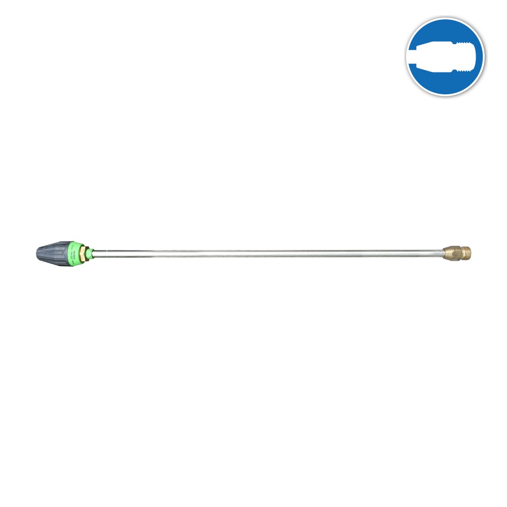 461501 Dirtkiller Cleaner Lances 600mm Noz07 (green) Threaded Screw