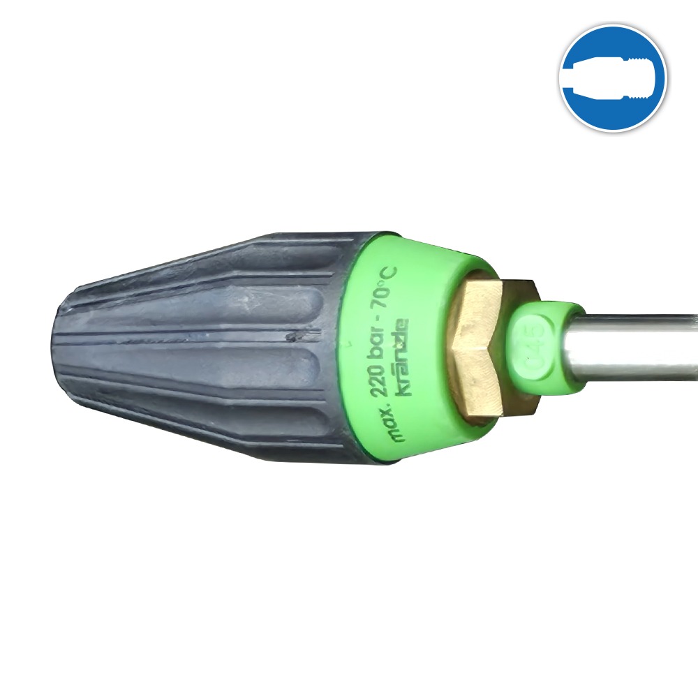Alternative view of 461501 Dirtkiller Cleaner Lances 600mm Noz07 (green) Threaded Screw