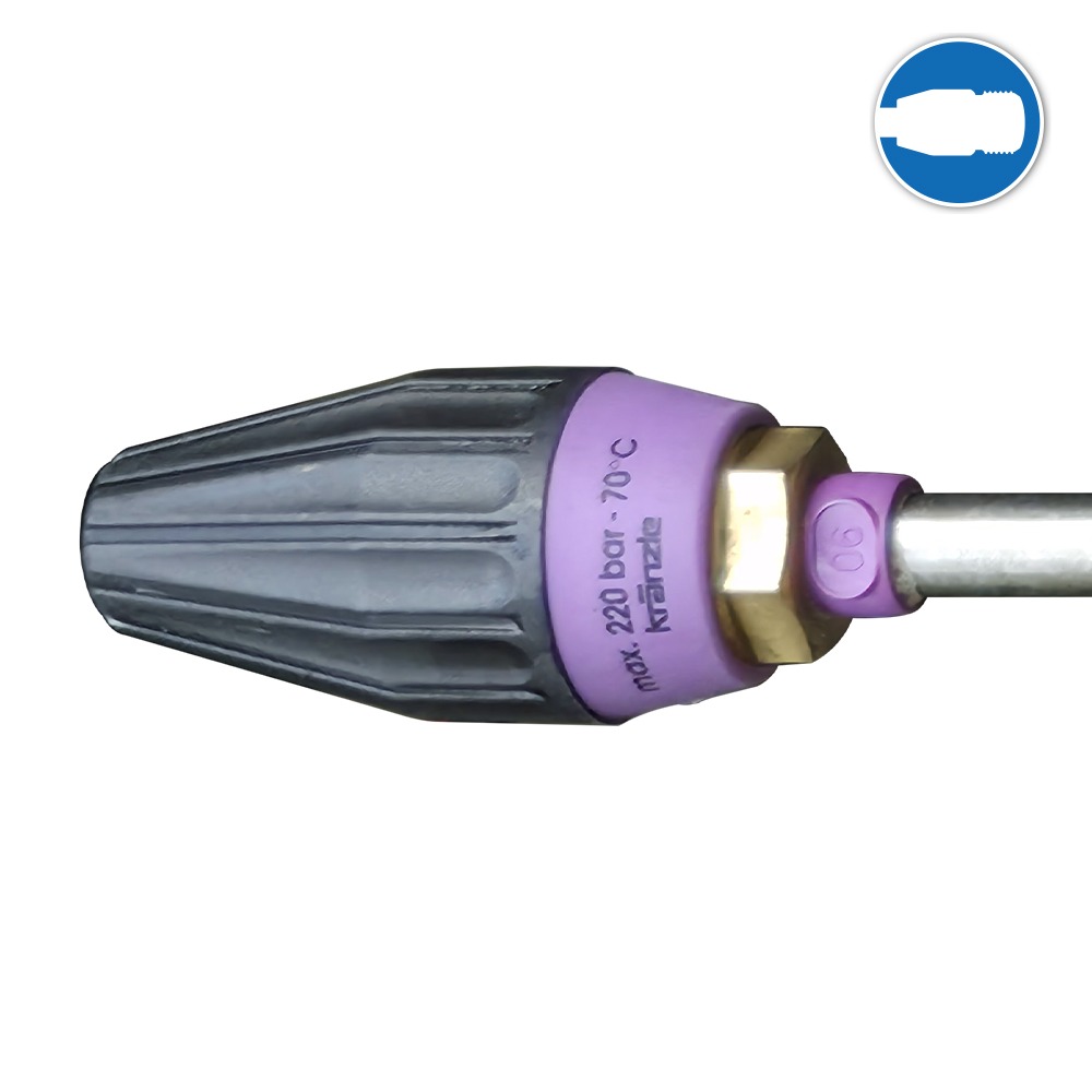 Alternative view of 461502 DirtKiller Cleaner Lances 600mm Noz06 (purple) Threaded Screw