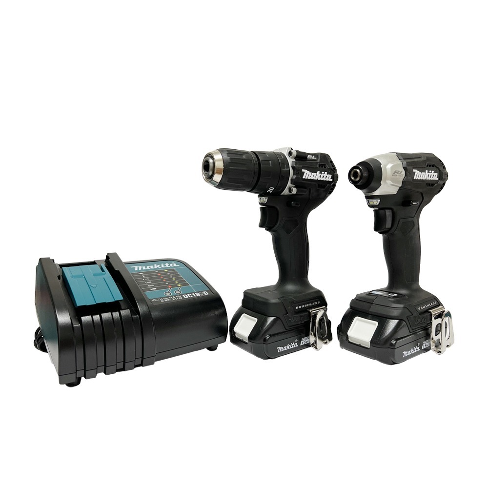 DLX2414X7B ชุดเครื่องมือไร้สาย Combo Kit (สว่าน DHP487ZB+สว่านไขควง DTD157ZB) (LXT Li-ion-18V)